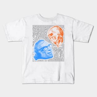 Issac Asimov // I, Robot Retro FanArt Kids T-Shirt